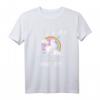 Lustiges Einhorn T-Shirt mit Regenbogen & Spruch - Magisches Geschenk für Frauen und Kinder, perfekt für Geburtstag, Weihnachten & Muttertag