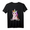 Rosa Einhorn Kinder T-Shirt für Mädchen – Lustiges und niedliches Unicorn Motiv, perfekt für Einhorn Fans und Pferdeliebhaber