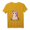 Rosa Einhorn Kinder T-Shirt für Mädchen – Lustiges und niedliches Unicorn Motiv, perfekt für Einhorn Fans und Pferdeliebhaber