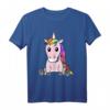 Rosa Einhorn Kinder T-Shirt für Mädchen – Lustiges und niedliches Unicorn Motiv, perfekt für Einhorn Fans und Pferdeliebhaber