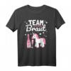 JGA Shirt Team Braut Junggellinnen-Abschied Einhorn Hochzeit – Witziges Party-Outfit für den Junggesellinnenabschied und die Brautfeier mit pinker Sektflasche