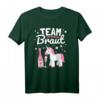 JGA Shirt Team Braut Junggellinnen-Abschied Einhorn Hochzeit – Witziges Party-Outfit für den Junggesellinnenabschied und die Brautfeier mit pinker Sektflasche