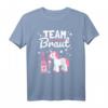 JGA Shirt Team Braut Junggellinnen-Abschied Einhorn Hochzeit – Witziges Party-Outfit für den Junggesellinnenabschied und die Brautfeier mit pinker Sektflasche