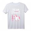 JGA Shirt Team Braut Junggellinnen-Abschied Einhorn Hochzeit – Witziges Party-Outfit für den Junggesellinnenabschied und die Brautfeier mit pinker Sektflasche
