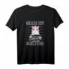Lustiges Einhorn T-Shirt mit Spruch - Nächster Stop Am Arsch Vorbei Geschenk für Damen & Mädchen, ideal für Geburtstage, Weihnachten, JGA & Polterabende