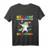 Einhorn Schulkind T-Shirt für den Schulstart 2024 - Lustiges Outfit für die Einschulung in die 1. Klasse, perfekt als Geschenk für Jungs und Mädchen