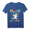 Einhorn Schulkind T-Shirt für den Schulstart 2024 - Lustiges Outfit für die Einschulung in die 1. Klasse, perfekt als Geschenk für Jungs und Mädchen