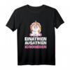 Lustiges Einhorn T-Shirt mit Spruch 'Einatmen Ausatmen Ignorieren' – Perfektes Geschenk für Genervte, Kollegen & Freunde