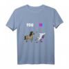 Einhorn verrückt Pferd Fabelwesen Legendäre Kreatur Geschenk T-Shirt – Lustiges Fantasy Design für Pferde- und Einhornliebhaber zu Geburtstag & Weihnachten