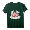Schwein Einhorn Piggycorn Liebhaber Bauernhof Regenbogen T-Shirt – Lustiges Tierdesign für Landwirte, Damen und Mädchen