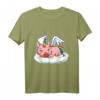 Schwein Einhorn Piggycorn Liebhaber Bauernhof Regenbogen T-Shirt – Lustiges Tierdesign für Landwirte, Damen und Mädchen