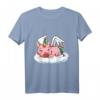 Schwein Einhorn Piggycorn Liebhaber Bauernhof Regenbogen T-Shirt – Lustiges Tierdesign für Landwirte, Damen und Mädchen