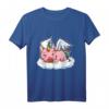 Schwein Einhorn Piggycorn Liebhaber Bauernhof Regenbogen T-Shirt – Lustiges Tierdesign für Landwirte, Damen und Mädchen
