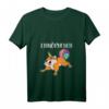 Einhorn und Eichhörnchen Geschenkidee – Lustiges Einhorn T-Shirt mit V-Ausschnitt für Kinder, Schulanfang & Abschluss