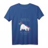 Damen Unicorn T-Shirt mit Spruch: Riechst du den Furz, ist der Abstand zu Kurz - Lustiges Geschenk für Einhorn-Liebhaber & Humorvolle