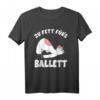 Ballerina Ballett Einhorn - Zu Fett Fürs Ballett T-Shirt mit Humor, Perfektes Geschenk für Einhorn- und Ballettfans