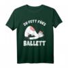 Ballerina Ballett Einhorn - Zu Fett Fürs Ballett T-Shirt mit Humor, Perfektes Geschenk für Einhorn- und Ballettfans