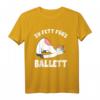 Ballerina Ballett Einhorn - Zu Fett Fürs Ballett T-Shirt mit Humor, Perfektes Geschenk für Einhorn- und Ballettfans