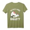 Ballerina Ballett Einhorn - Zu Fett Fürs Ballett T-Shirt mit Humor, Perfektes Geschenk für Einhorn- und Ballettfans