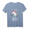 Kinder Einhorn Pferd T-Shirt mit Name Greta – Perfektes Mädchen Geschenk für Einhorn- und Pony-Liebhaber