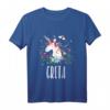 Kinder Einhorn Pferd T-Shirt mit Name Greta – Perfektes Mädchen Geschenk für Einhorn- und Pony-Liebhaber