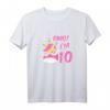 Süßes Einhorn T-Shirt zum 10. Geburtstag für Mädchen - Lustiges Geburtstagsgeschenk für Mädchen, Pferde- und Einhorn-Liebhaberinnen