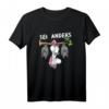 Einhorn Fledermaus Märchen Sei Anders T-Shirt für Frauen und Mädchen - Lustiges und einzigartiges Design für Einhorn Fans