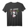 Einhorn Fledermaus Märchen Sei Anders T-Shirt für Frauen und Mädchen - Lustiges und einzigartiges Design für Einhorn Fans