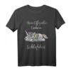 Einhorn Schlaf T-Shirt & Pyjama - Lustiges Nachthemd für Langschläfer, Morgenmuffel & Nachteulen, Perfektes Geschenk für Damen & Herren