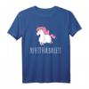 Zu Fett Für Ballett Lustiges Einhorn Tänzerin T-Shirt – Originelles Geschenk für dicke Tänzerinnen & Tänzer, perfekt zu Weihnachten & Geburtstag