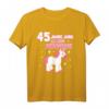 45. Geburtstag Geschenk Einhorn Spruch T-Shirt – Lustiges und cooles Geschenk für Einhorn-Fans zum 45. Geburtstag