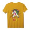 Lilly Personalisierter Name Einhorn Mädchen Geschenk - Geburtstags T-Shirt für Mädchen mit individuellem Namen