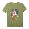 Lilly Personalisierter Name Einhorn Mädchen Geschenk - Geburtstags T-Shirt für Mädchen mit individuellem Namen