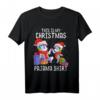 Einhorn Weihnachts T-Shirt für Kinder – Süßes Motiv mit Mütze & Weihnachtsmann, Perfektes Geschenk für Einhorn-Liebhaber & Familie