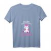 Damen Einhorn T-Shirt zum HapPanda mit V-Ausschnitt – Lustiges Social Distancing Motiv für Frauen, perfekte Geschenkidee