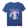 Kinder Einhorn 4. Geburtstag Mädchen T-Shirt - Perfektes Geschenk für 4-jährige Geburtstagskinder und Einhorn-Fans