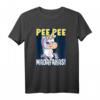 Pew Pew Madafakas Einhorn Pee Pee T-Shirt – Lustiges Einhorn Accessoire im Madfakas Crazy Cat Stil für Erwachsene