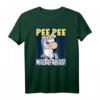Pew Pew Madafakas Einhorn Pee Pee T-Shirt – Lustiges Einhorn Accessoire im Madfakas Crazy Cat Stil für Erwachsene