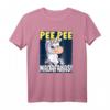 Pew Pew Madafakas Einhorn Pee Pee T-Shirt – Lustiges Einhorn Accessoire im Madfakas Crazy Cat Stil für Erwachsene