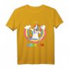 Kinder 10. Geburtstag Einhorn T-Shirt für Jungen & Mädchen - Lustiges Dab Unicorn Regenbogen Geburtstagsoutfit für Kinderfeier