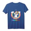 Kinder 10. Geburtstag Einhorn T-Shirt für Jungen & Mädchen - Lustiges Dab Unicorn Regenbogen Geburtstagsoutfit für Kinderfeier