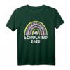 Kinder Einschulung 2022 Mädchen Regenbogen Einhorn T-Shirt – Perfektes Geschenk für den Schulstart, Schulanfang & Vorschule