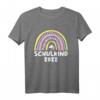 Kinder Einschulung 2022 Mädchen Regenbogen Einhorn T-Shirt – Perfektes Geschenk für den Schulstart, Schulanfang & Vorschule