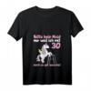 Damen Bitte kein Neid Einhorn T-Shirt zum 30. Geburtstag - Lustiges Geschenk für Frauen, Junggebliebene & Humorvolle, Perfekt für Feier & Überraschung