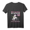 Damen Bitte kein Neid Einhorn T-Shirt zum 30. Geburtstag - Lustiges Geschenk für Frauen, Junggebliebene & Humorvolle, Perfekt für Feier & Überraschung