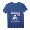 Damen Bitte kein Neid Einhorn T-Shirt zum 30. Geburtstag - Lustiges Geschenk für Frauen, Junggebliebene & Humorvolle, Perfekt für Feier & Überraschung