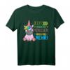 Ich hasse Menschen Einhorn mit Mundschutz - Lustiges T-Shirt für Zyniker, Sarkastiker und Humorliebhaber, perfektes Geschenk