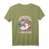 Peace Einhorn T-Shirt - Lustiges und trendiges Unicorn Shirt mit Friedensmotiv für Kinder und Teenager