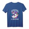 Peace Einhorn T-Shirt - Lustiges und trendiges Unicorn Shirt mit Friedensmotiv für Kinder und Teenager