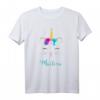 Martina Namen Geschenk - Buntes Katze Einhorn T-Shirt für Mädchen & Damen, Perfekt für Geburtstagsfeiern & Tierliebhaberinnen